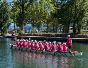 CLBCK Chambéry Le Bourget Kayak Location Paddle Dragon boat Fitness